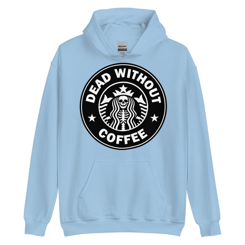 QUOTES - Dead Without Coffee Hoodie - Bild 14