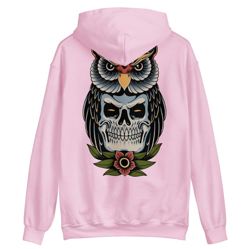 TATTOO - Owl Skull Hoodie - Bild 15