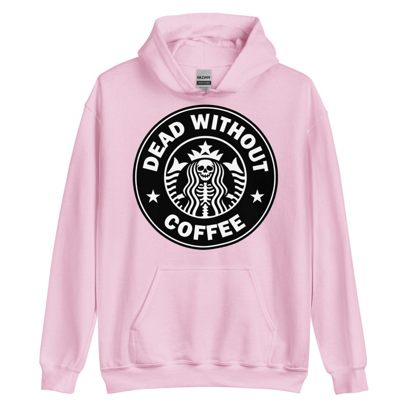 QUOTES - Dead Without Coffee Hoodie - Bild 15