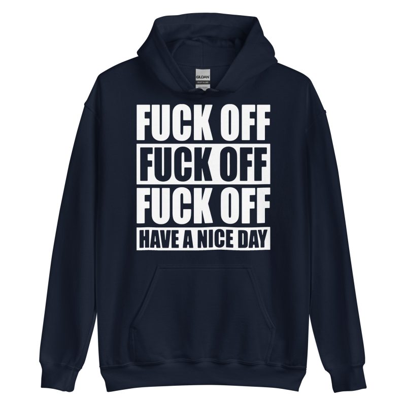 QUOTES - Fuck Off Hoodie - Bild 2