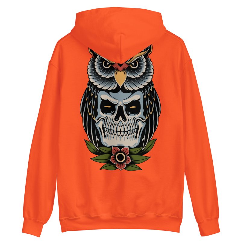 TATTOO - Owl Skull Hoodie - Bild 9