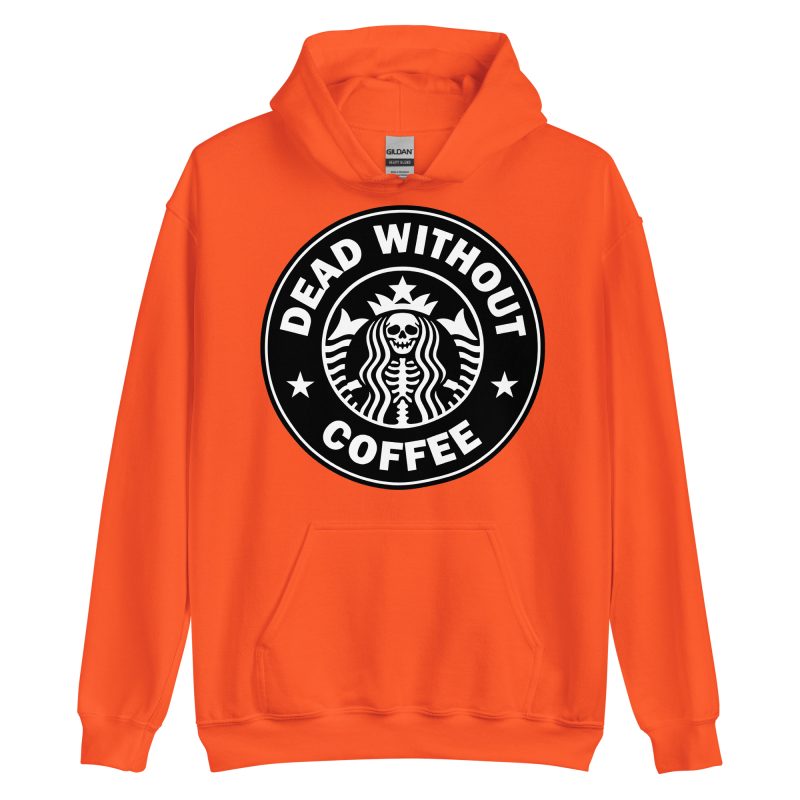 QUOTES - Dead Without Coffee Hoodie - Bild 9