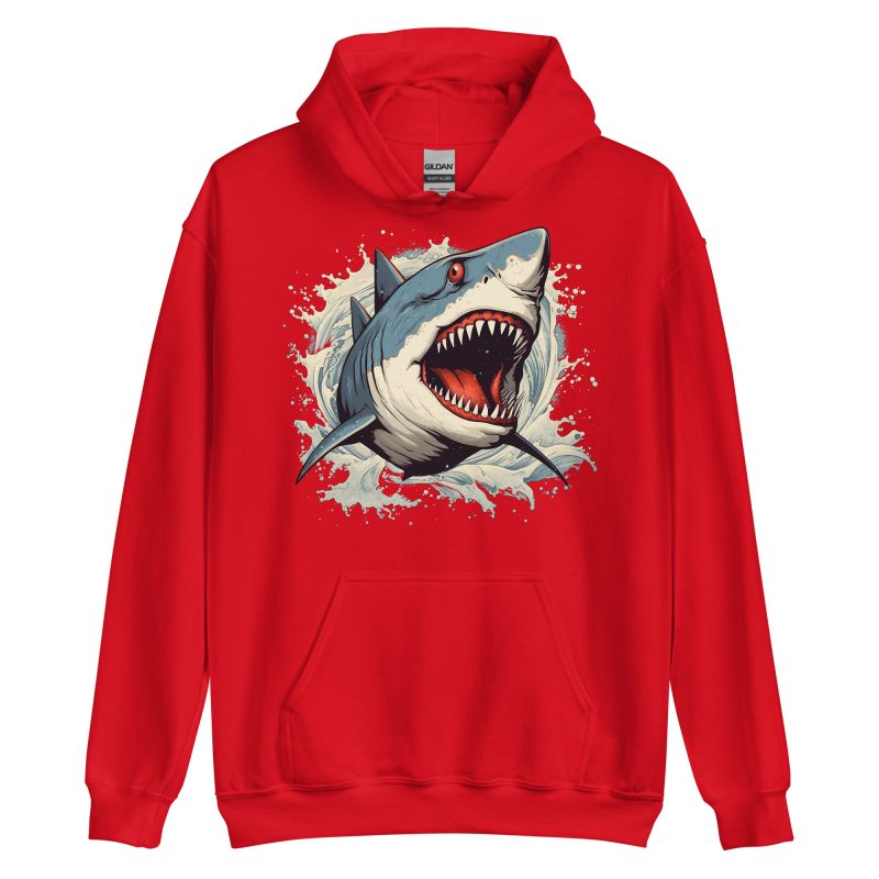 GRAPHIC - Retro Shark Hoodie - Bild 5