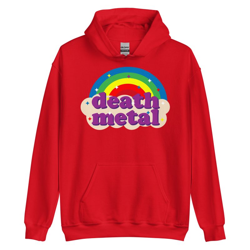 QUOTES - Death Metal Rainbow Hoodie - Bild 5