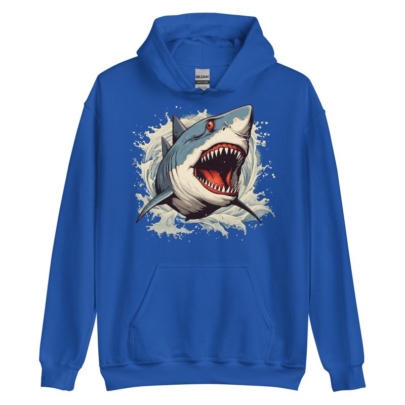 GRAPHIC - Retro Shark Hoodie - Bild 7
