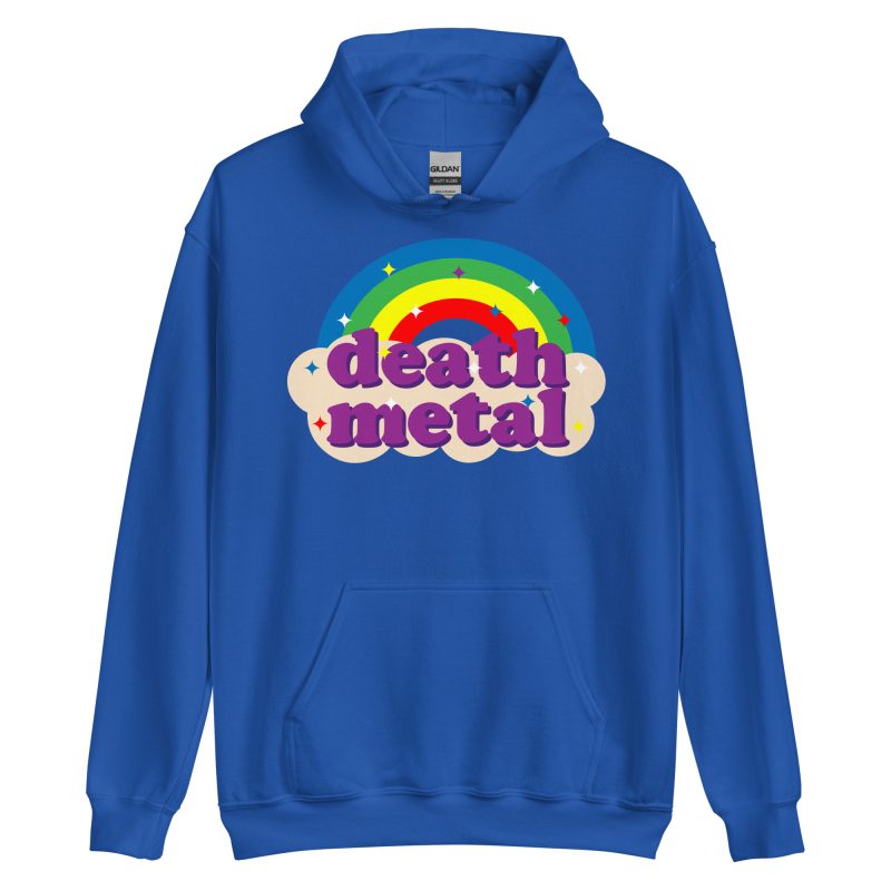 QUOTES - Death Metal Rainbow Hoodie - Bild 7