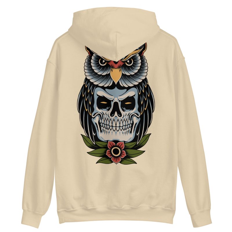 TATTOO - Owl Skull Hoodie - Bild 14