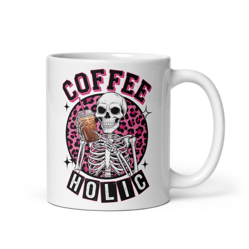 SKULLS - Coffeeholic Mugg - Bild 3