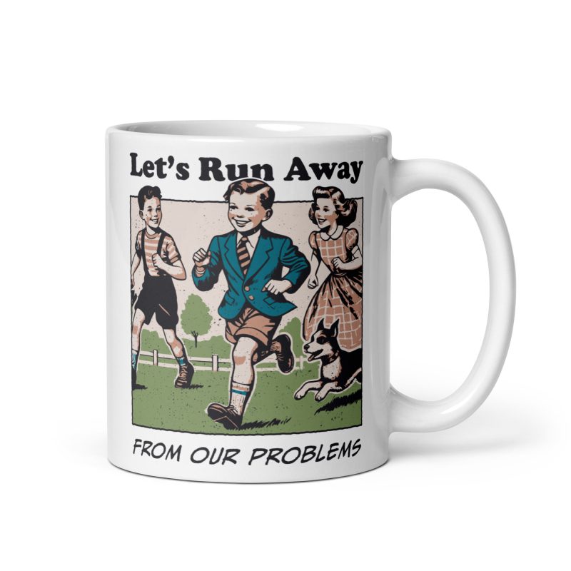 RETRO - Run Away Mugg - Bild 3