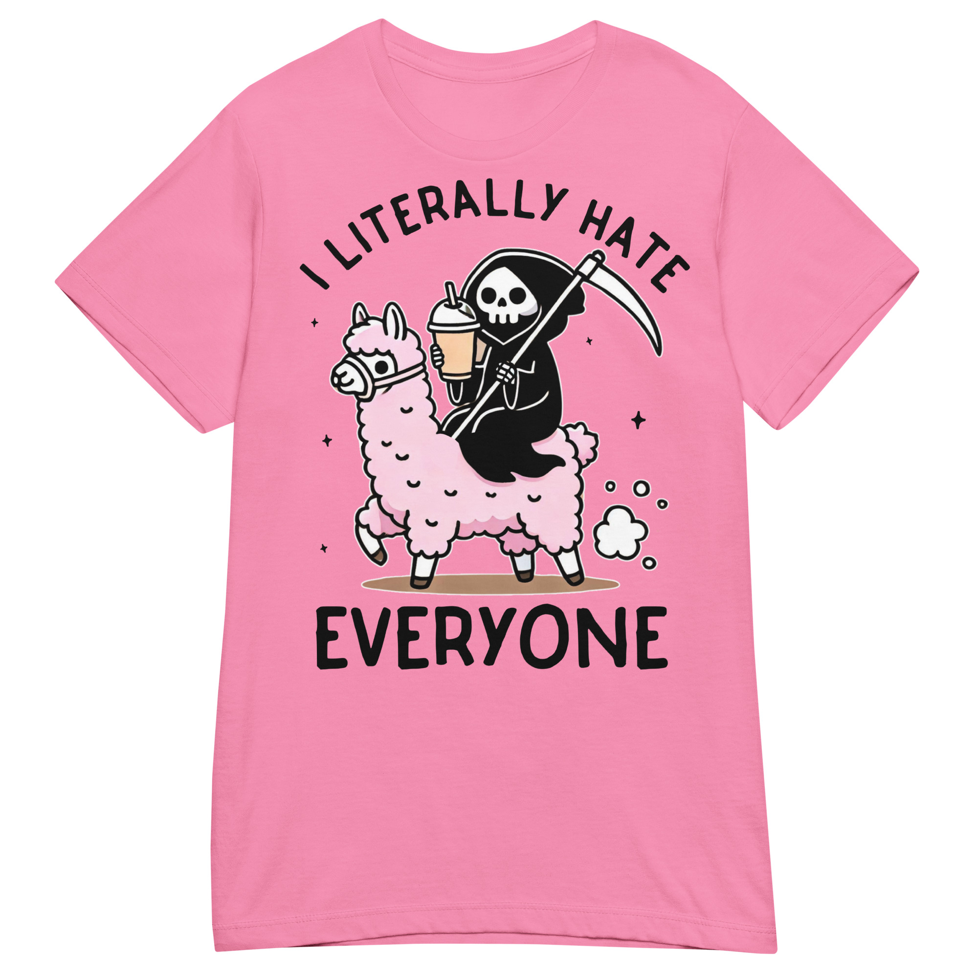 ALTERNATIVE - I Literally Hate Everyone Dam T-shirt - Bild 5