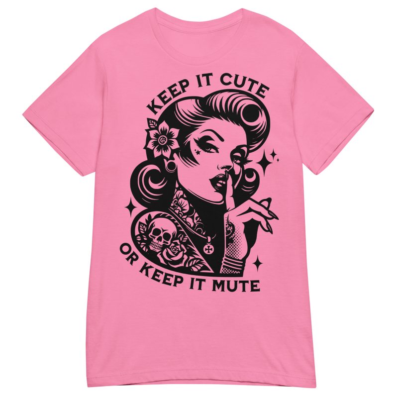 QUOTES - Keep It Cute Dam T-shirt - Bild 8