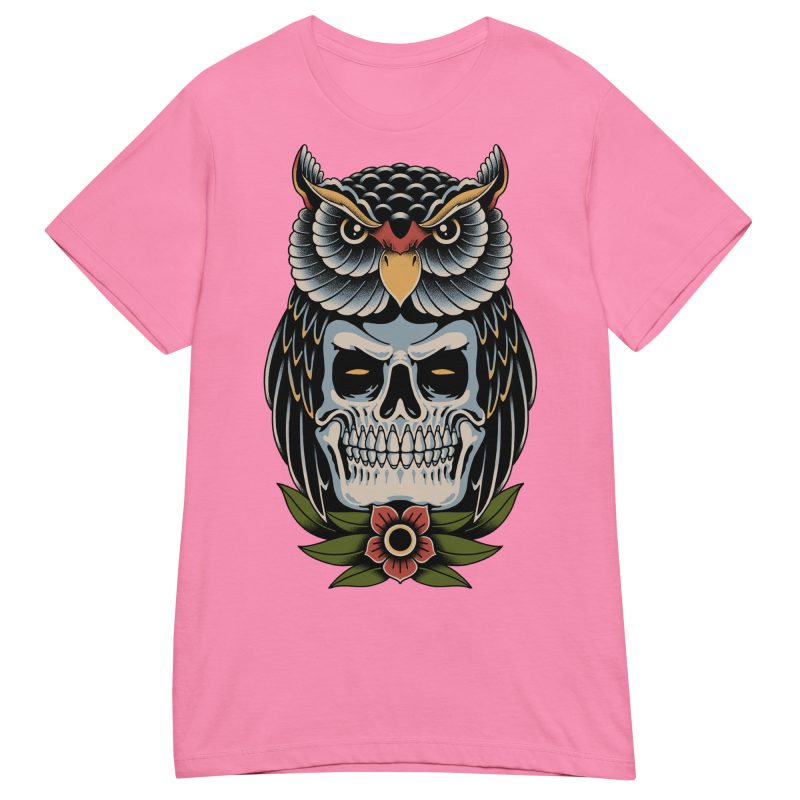 TATTOO - Owl Skull Dam T-shirt - Bild 9