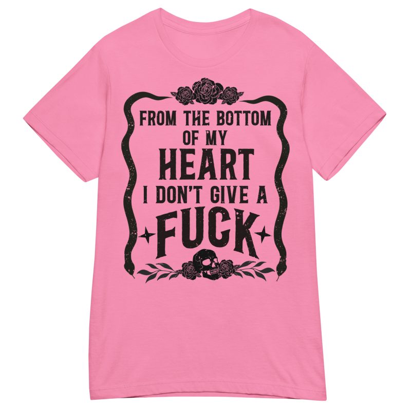 QUOTES - I Don't Give A Fuck Dam T-shirt - Bild 5