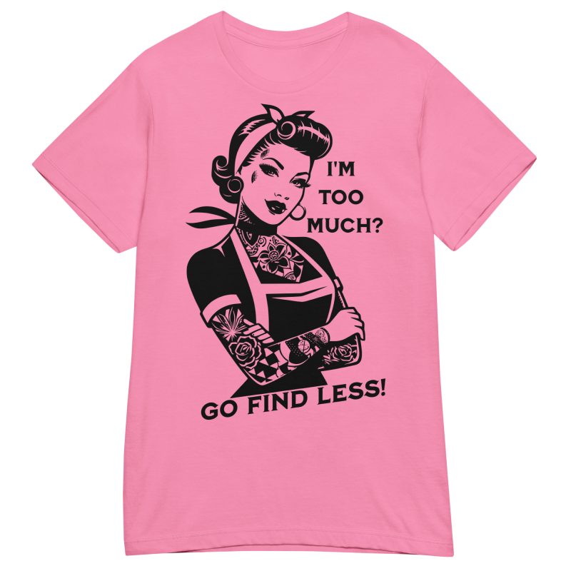 QUOTES - Go Find Less Dam T-shirt - Bild 5