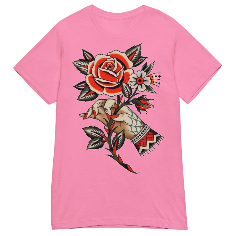 TATTOO - Traditional Tattoo Hand Dam T-shirt - Bild 6
