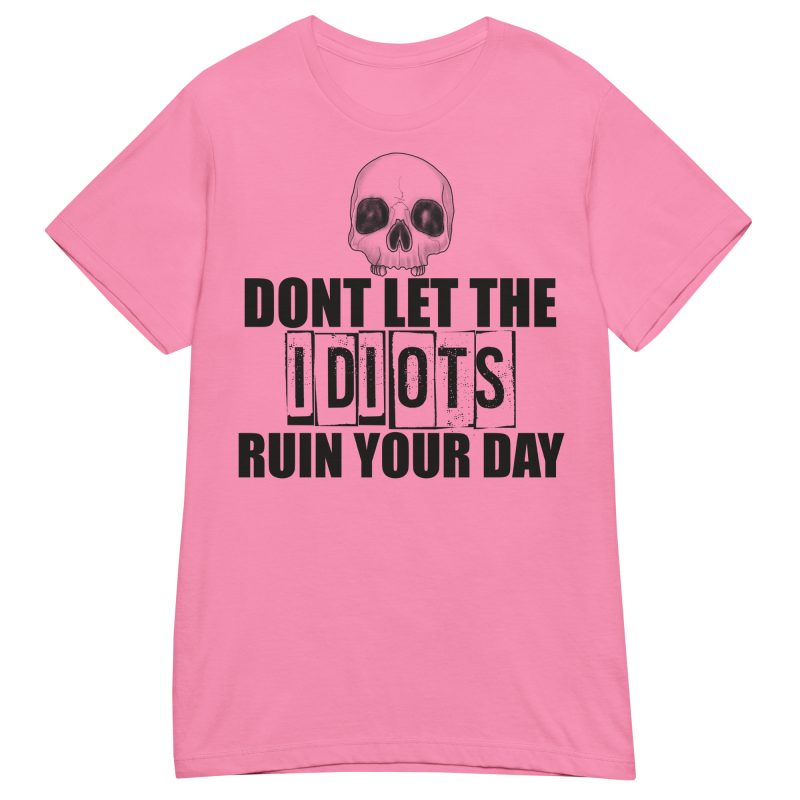 SKULLS - Idiots Dam T-shirt - Bild 5