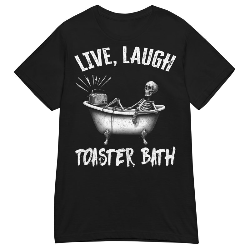 SKULLS - Toaster Bath Dam T-shirt