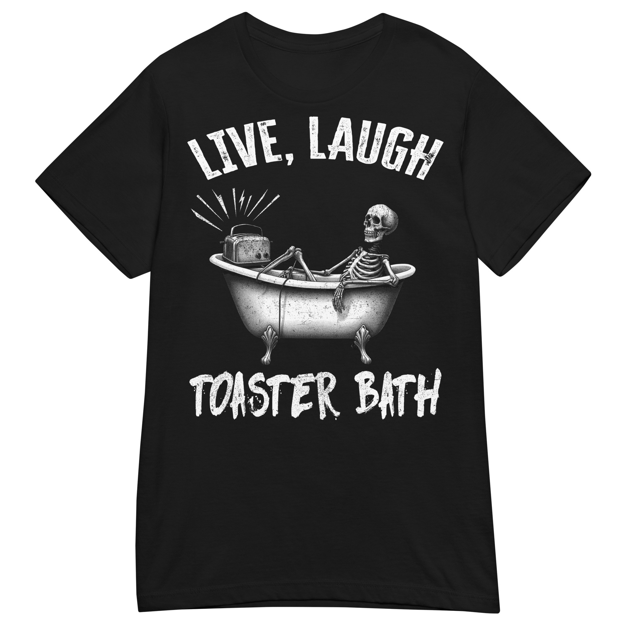 SKULLS - Toaster Bath Dam T-shirt