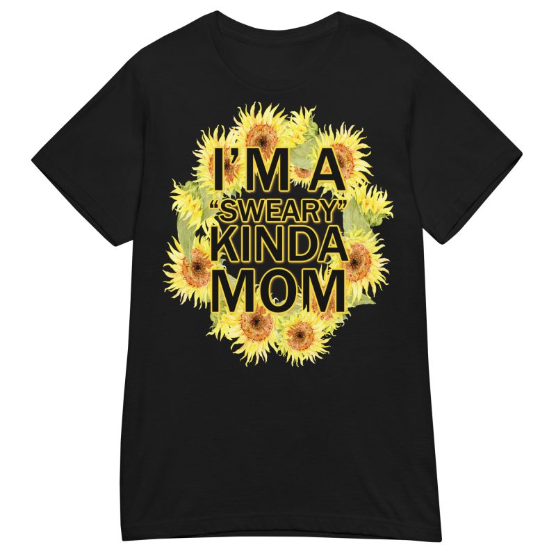 FAMILY - Sweary Kinda Mom Dam T-shirt - Bild 2