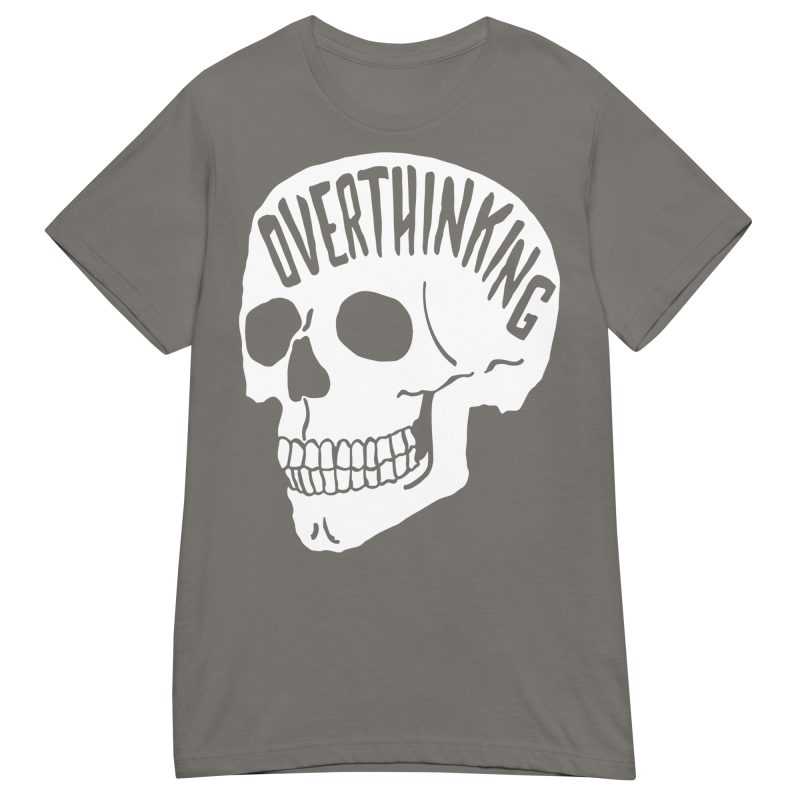 SKULLS - Overthinking Dam T-shirt - Bild 7