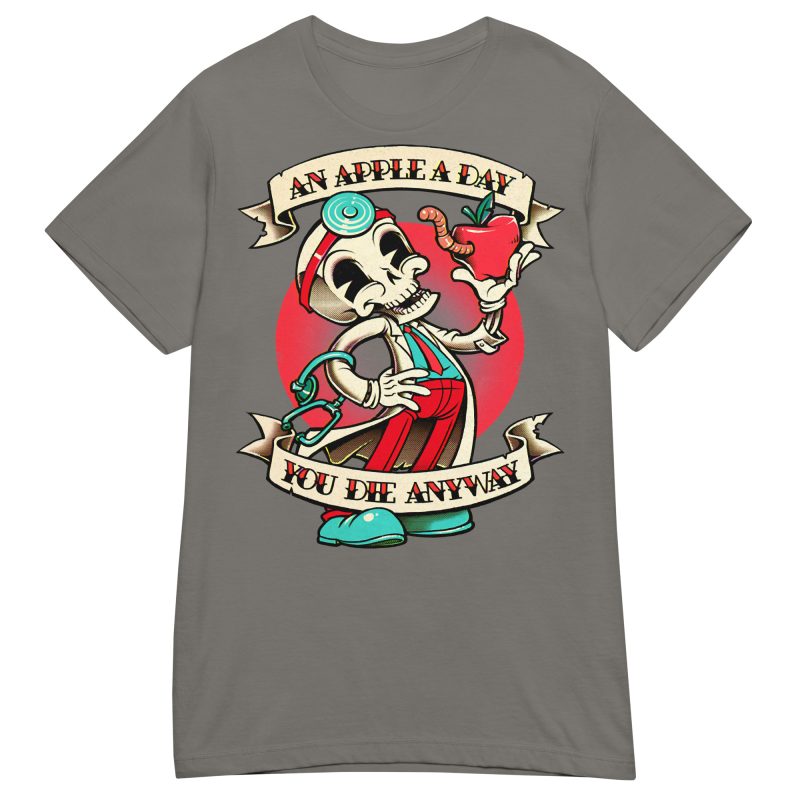 TATTOO - An Apple A Day Dam T-shirt - Bild 7