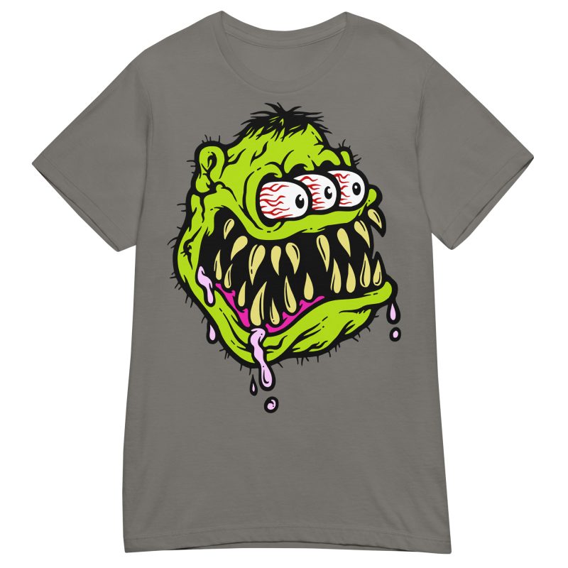 GRAPHIC - Crazy Monster Dam T-shirt - Bild 6