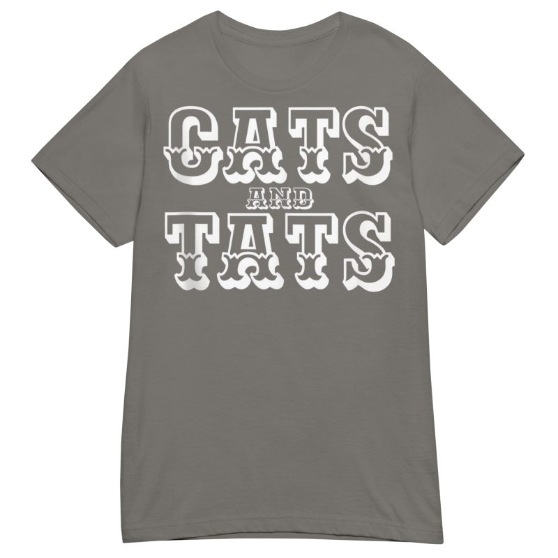 TATTOO - Cats And Tats Dam T-shirt - Bild 4