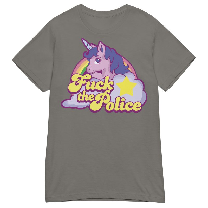 UNICORNS - Fuck The Police Dam T-shirt - Bild 8