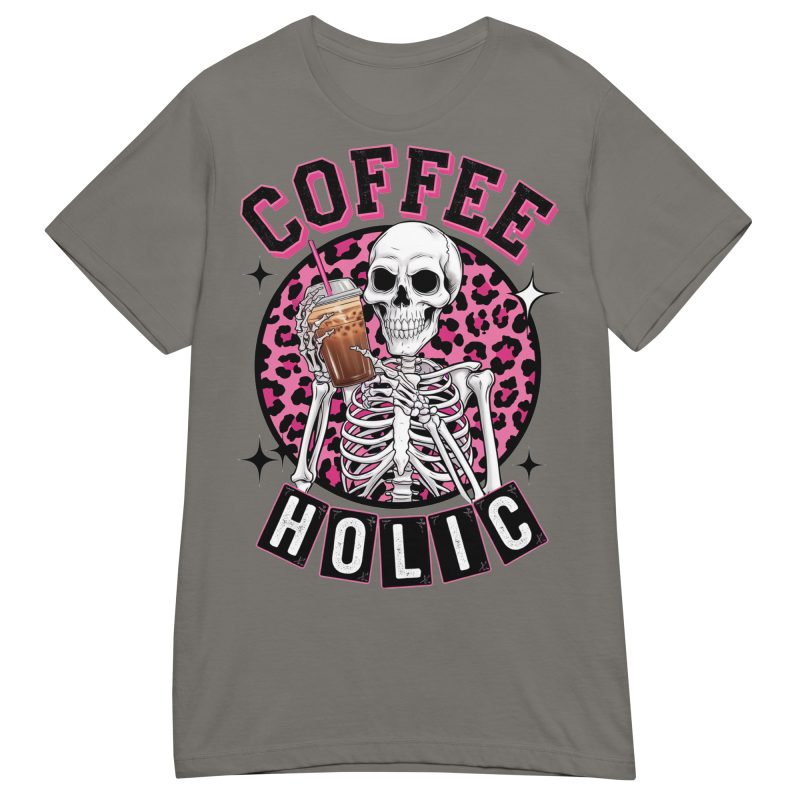 SKULLS - Coffeeholic Dam T-shirt - Bild 7