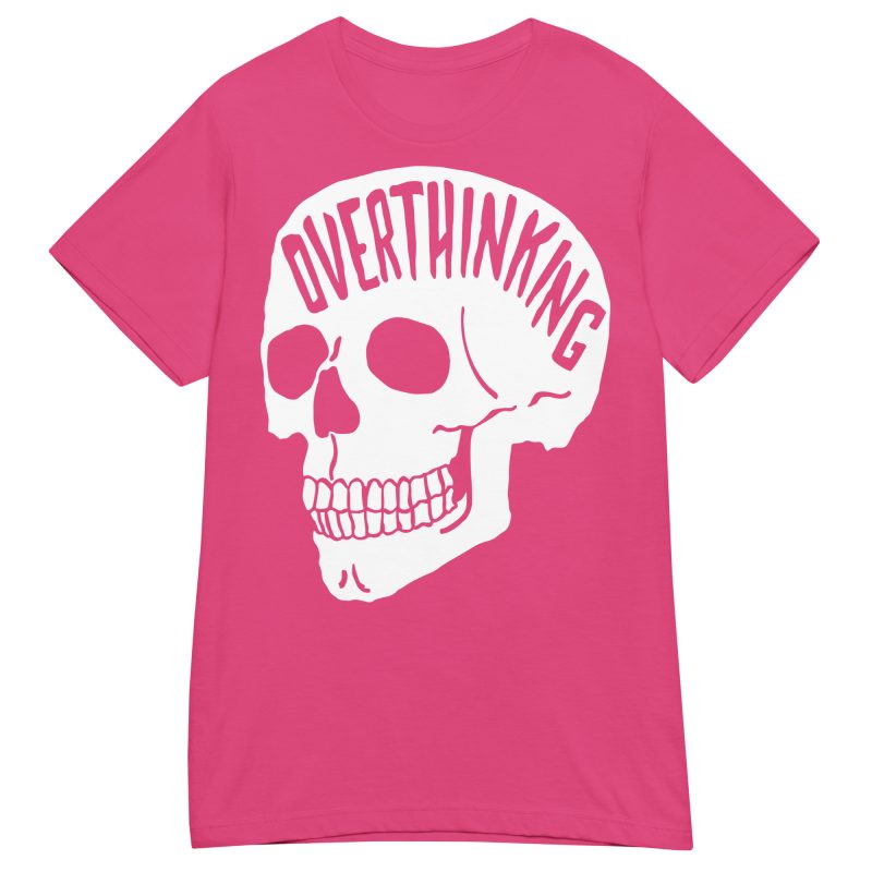 SKULLS - Overthinking Dam T-shirt - Bild 6