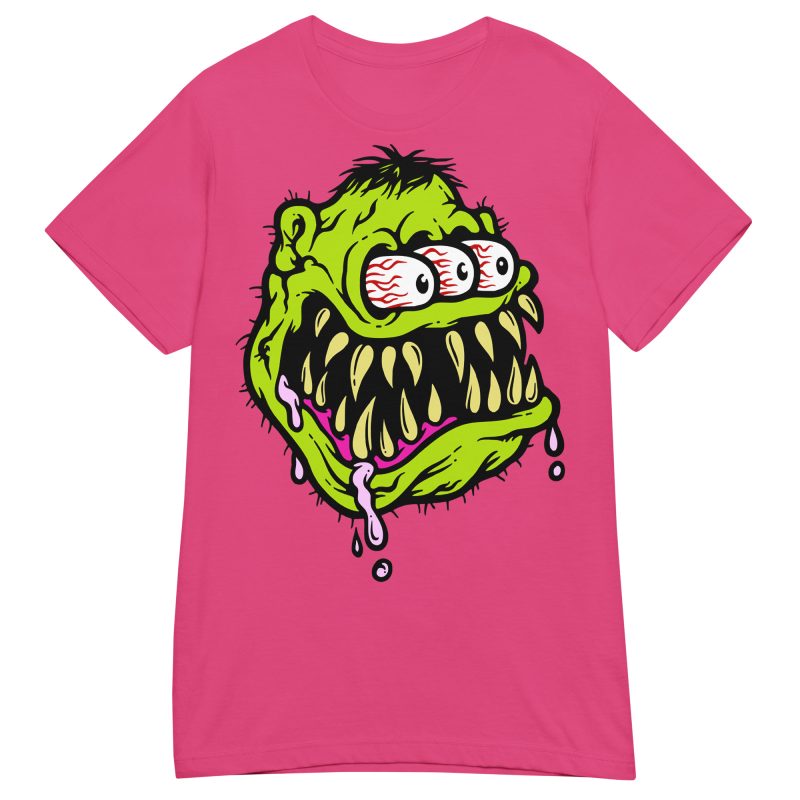 GRAPHIC - Crazy Monster Dam T-shirt - Bild 5