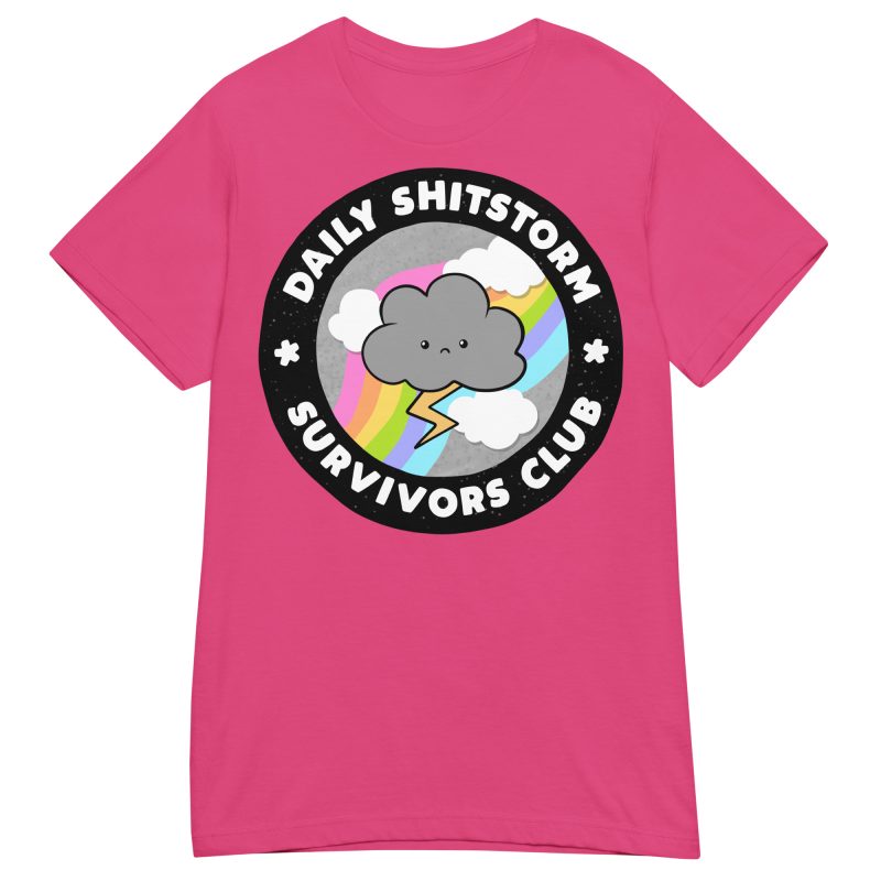 QUOTES - Shitstorm Survivor Dam T-shirt - Bild 7