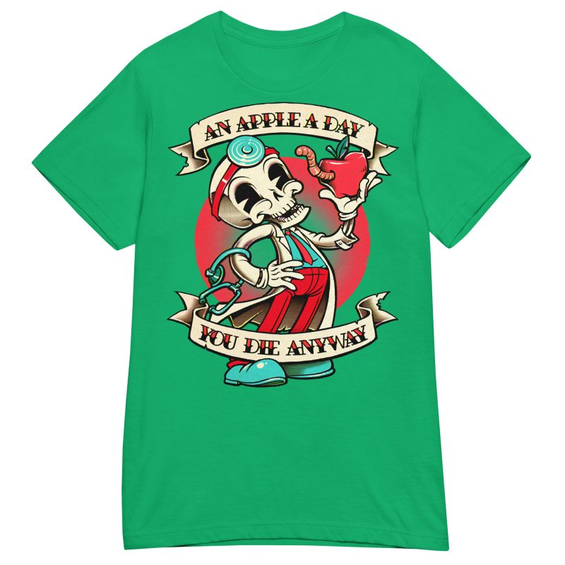 TATTOO - An Apple A Day Dam T-shirt - Bild 8