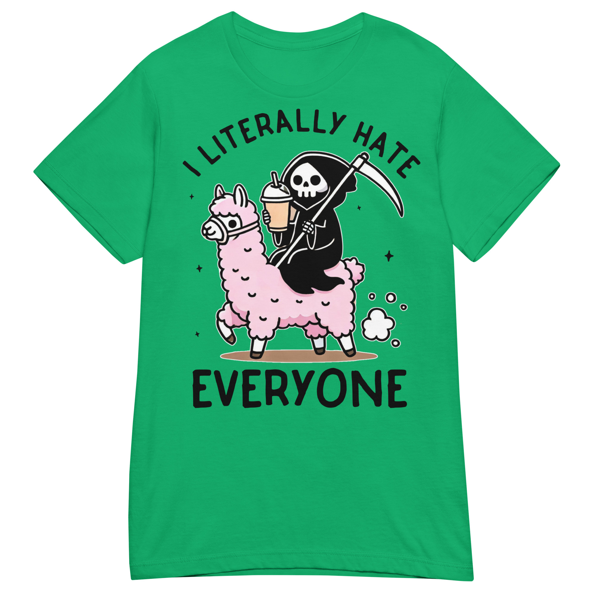 ALTERNATIVE - I Literally Hate Everyone Dam T-shirt - Bild 4