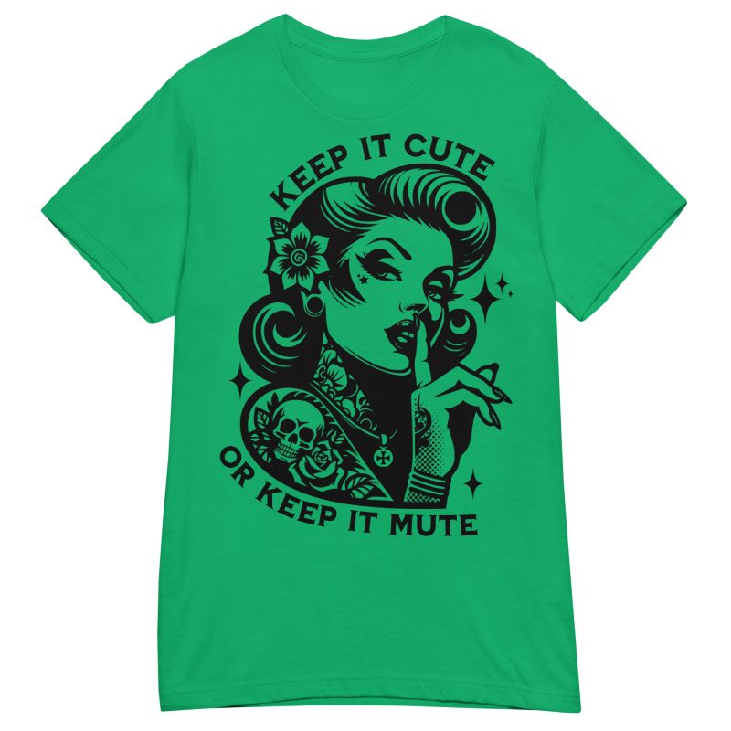 QUOTES - Keep It Cute Dam T-shirt - Bild 7