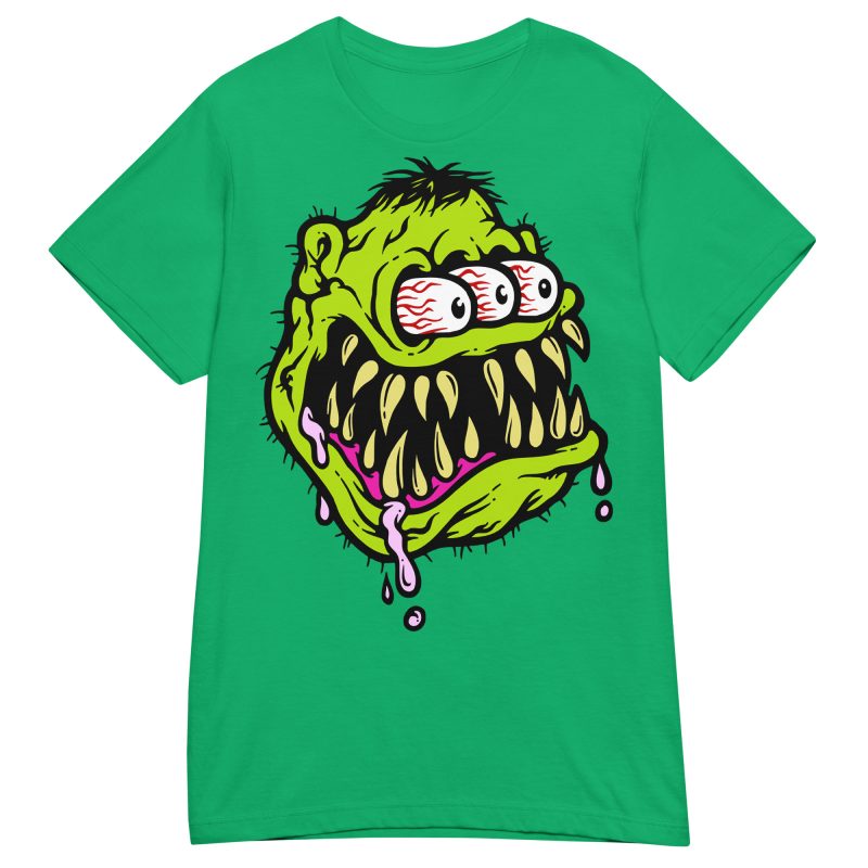 GRAPHIC - Crazy Monster Dam T-shirt - Bild 7