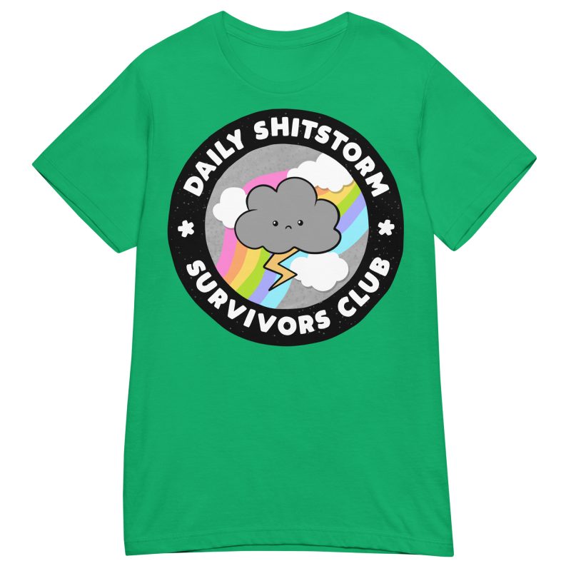 QUOTES - Shitstorm Survivor Dam T-shirt - Bild 9