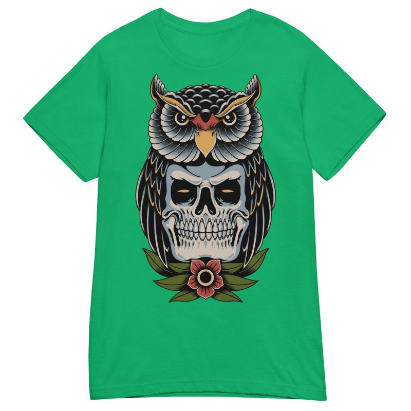 TATTOO - Owl Skull Dam T-shirt - Bild 8