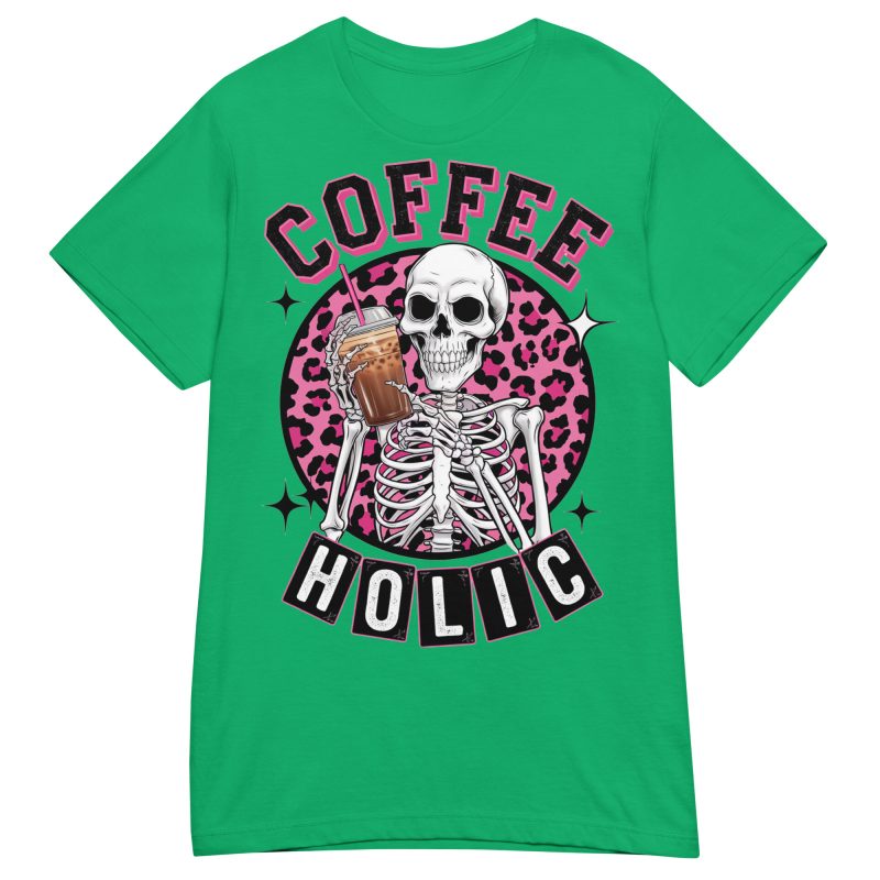 SKULLS - Coffeeholic Dam T-shirt - Bild 8