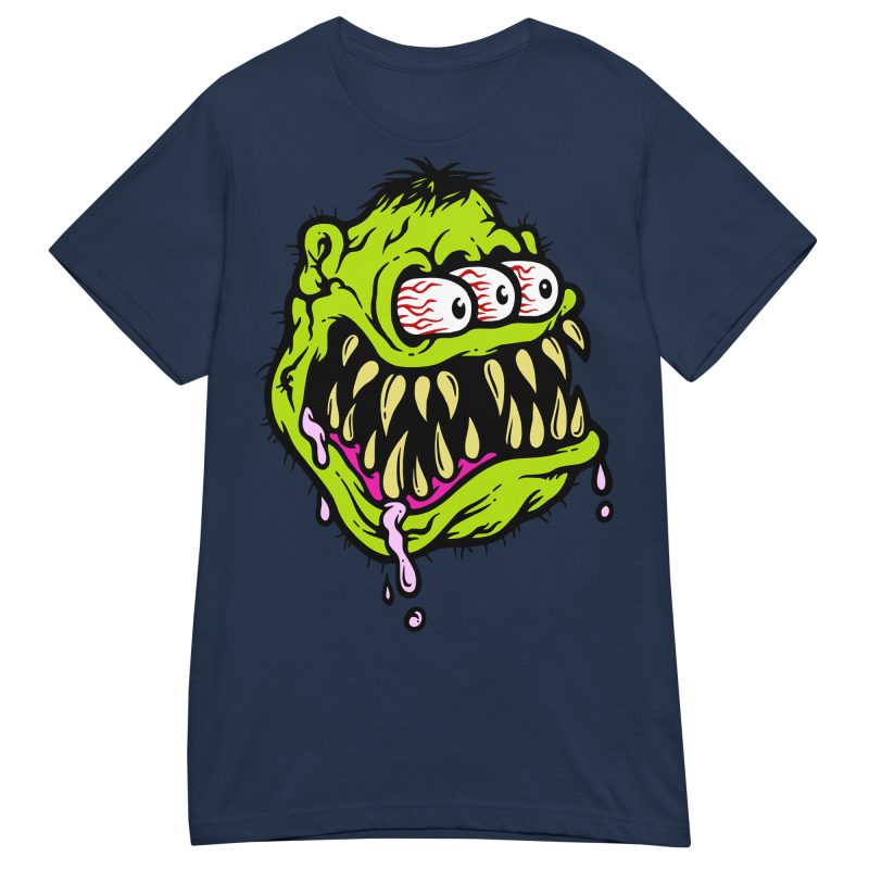 GRAPHIC - Crazy Monster Dam T-shirt - Bild 2