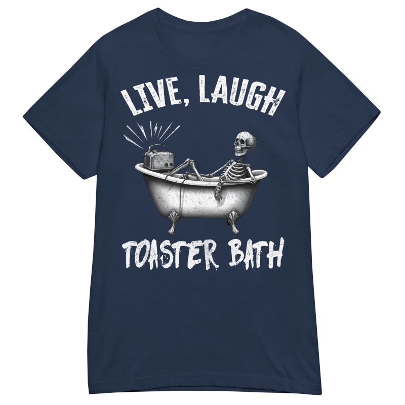 SKULLS - Toaster Bath Dam T-shirt - Bild 2