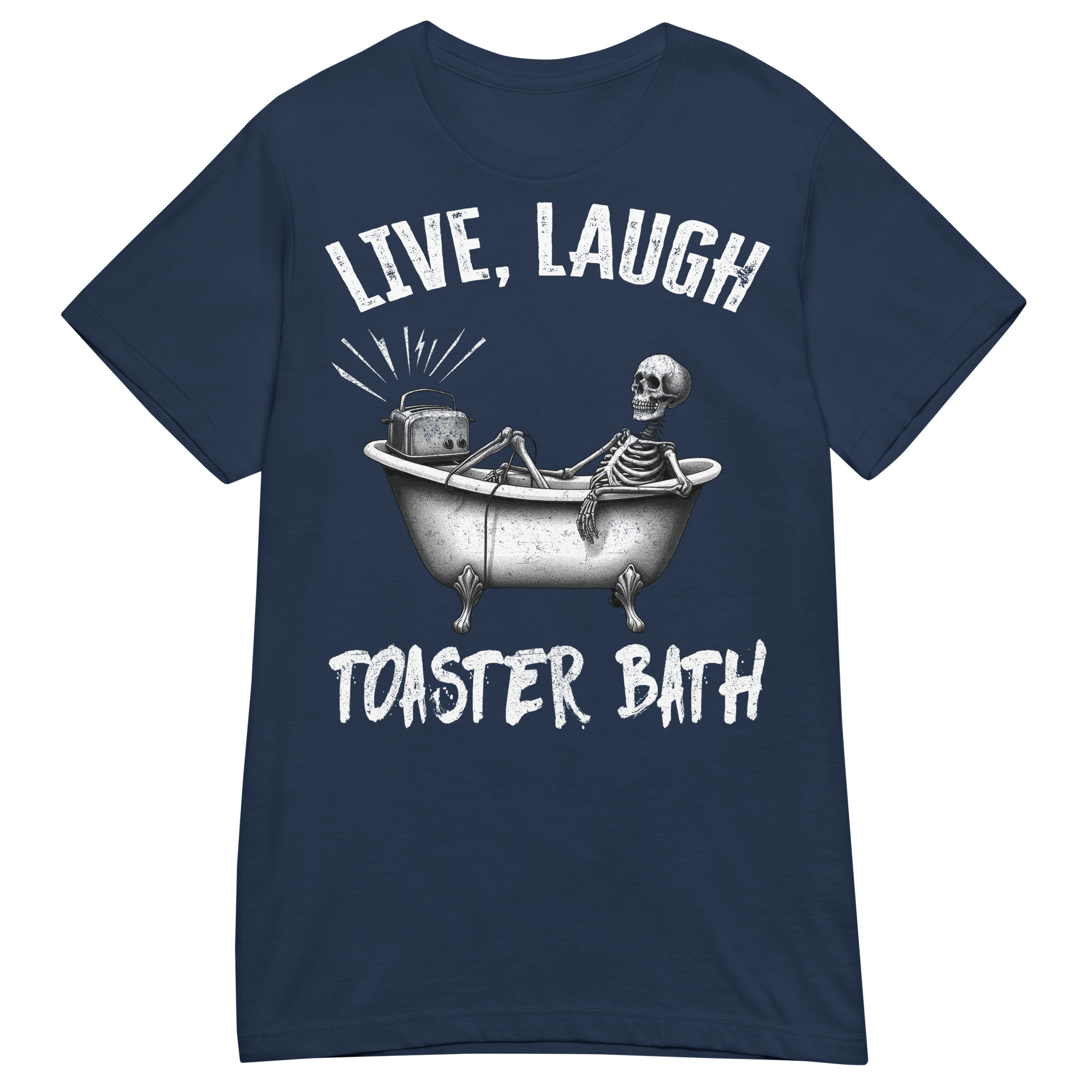 SKULLS - Toaster Bath Dam T-shirt - Bild 2