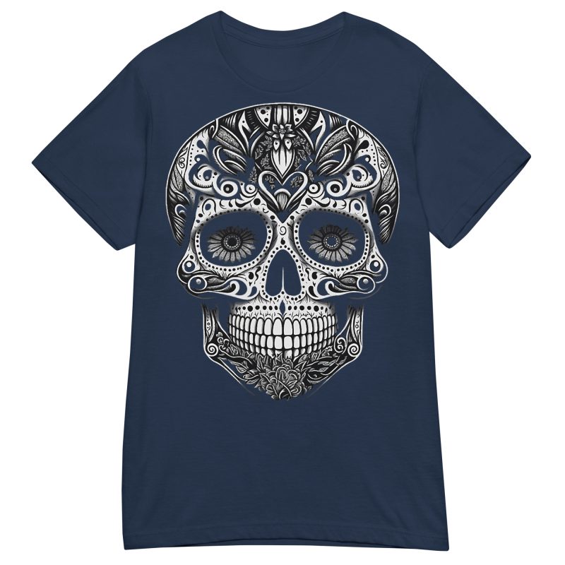 SKULLS - Dia De Los Muertos Dam T-shirt - Bild 2