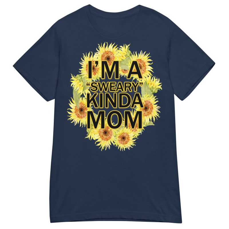 FAMILY - Sweary Kinda Mom Dam T-shirt - Bild 3