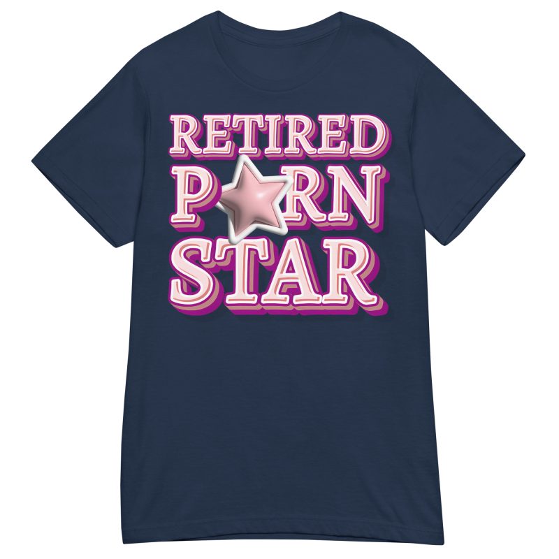 QUOTES - Retired Porn Star Dam T-shirt - Bild 2