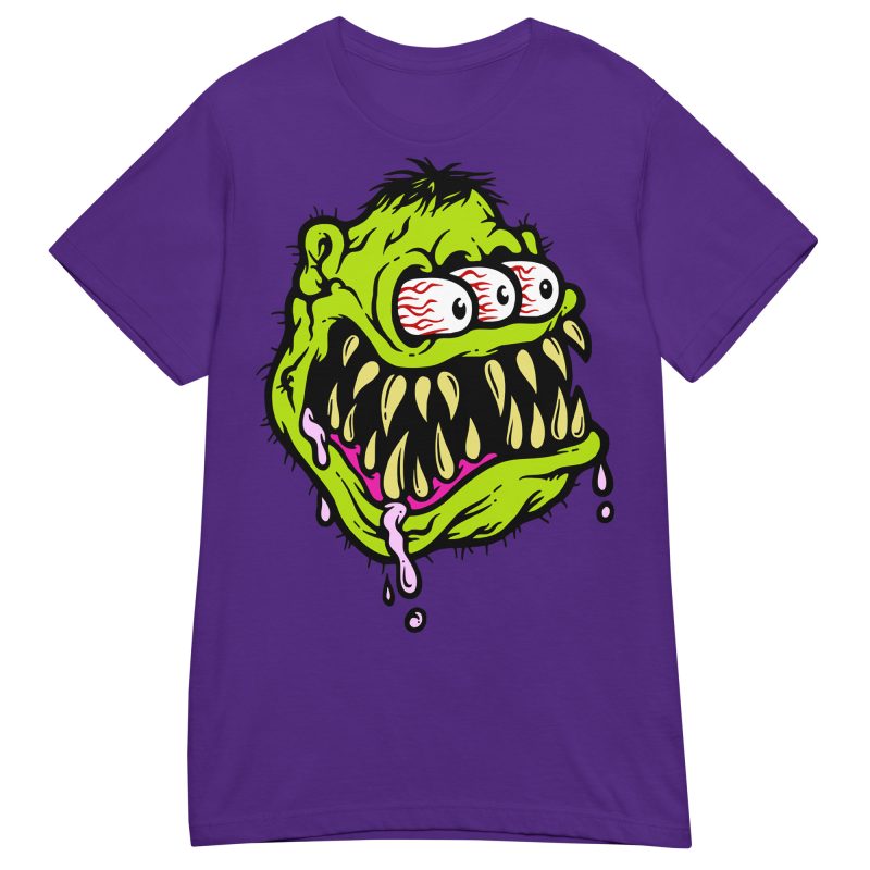 GRAPHIC - Crazy Monster Dam T-shirt - Bild 3