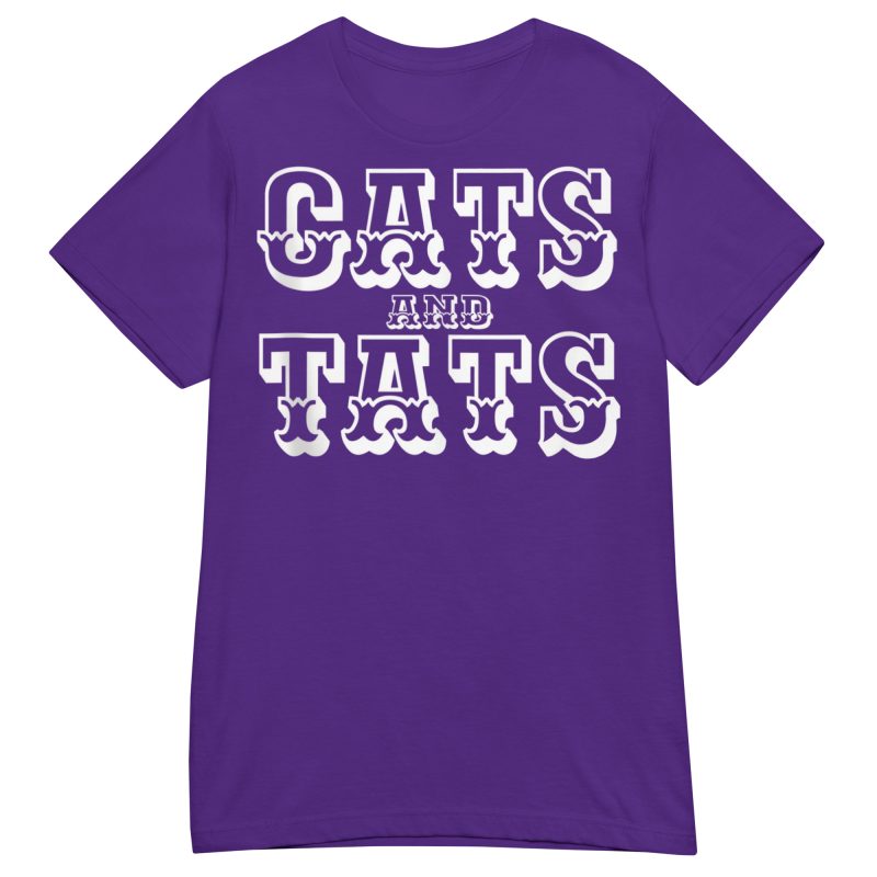 TATTOO - Cats And Tats Dam T-shirt - Bild 3