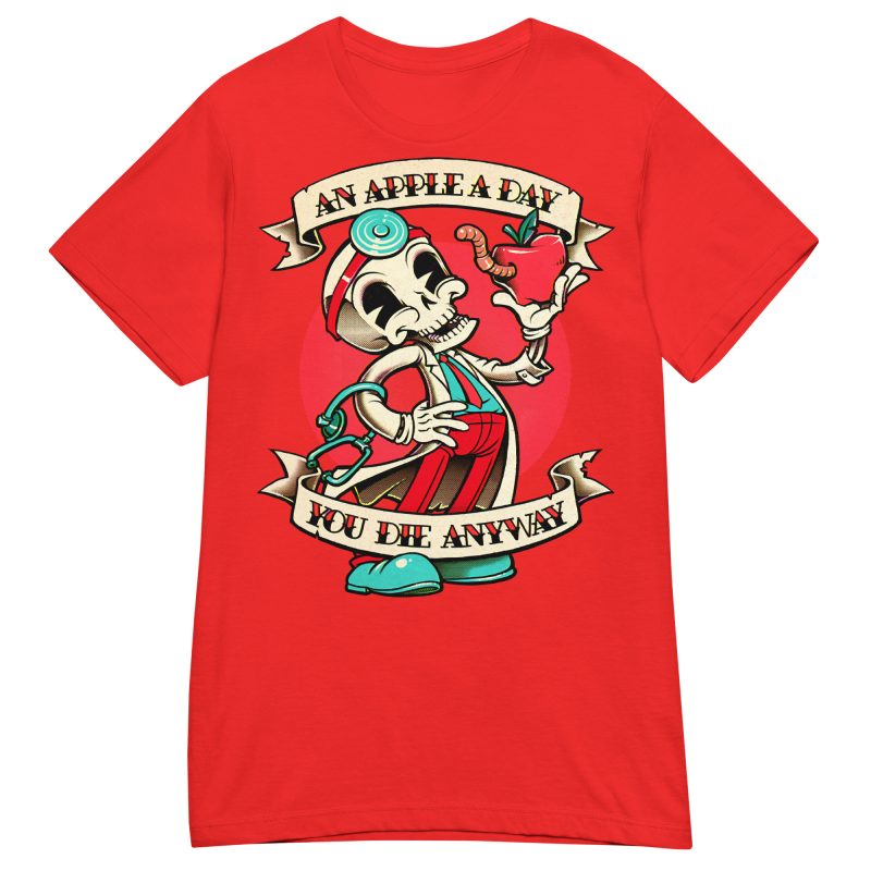 TATTOO - An Apple A Day Dam T-shirt - Bild 4