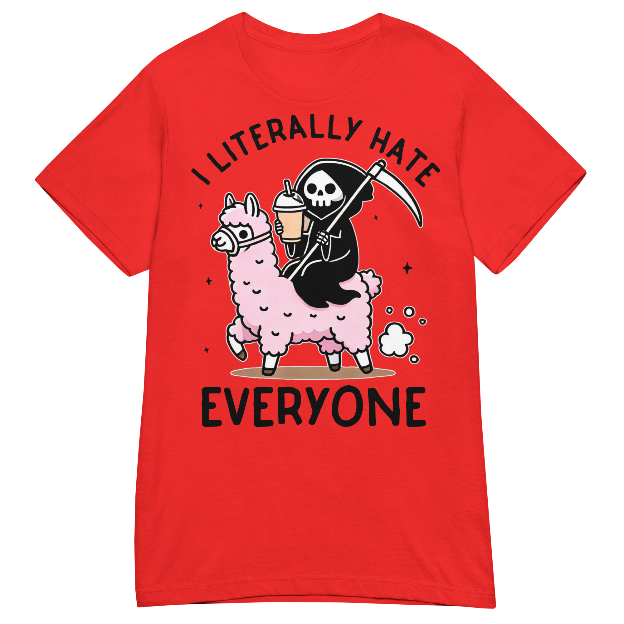 ALTERNATIVE - I Literally Hate Everyone Dam T-shirt - Bild 2