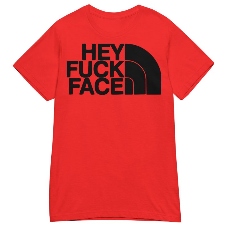 QUOTES - Hey Fuck Face Dam T-shirt - Bild 2